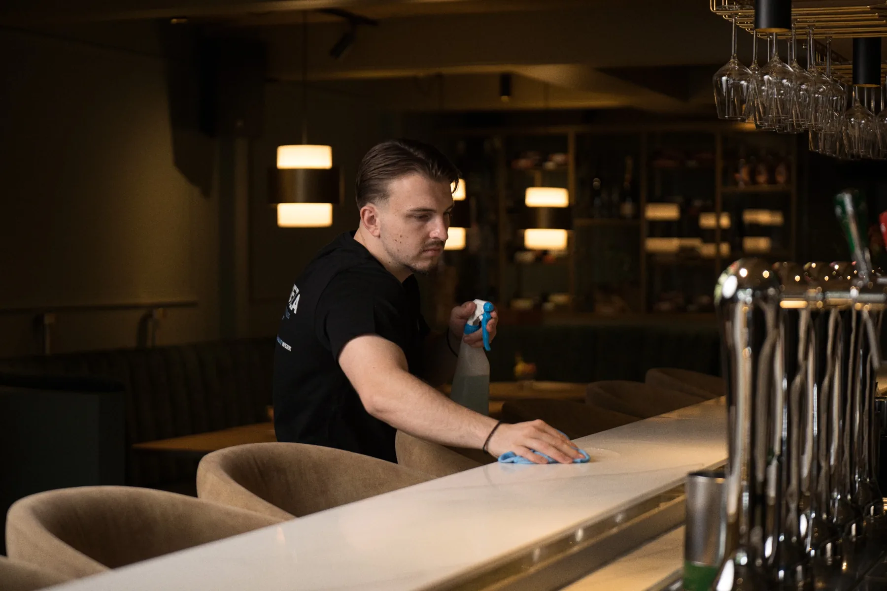 METLA aan het werk op locatie